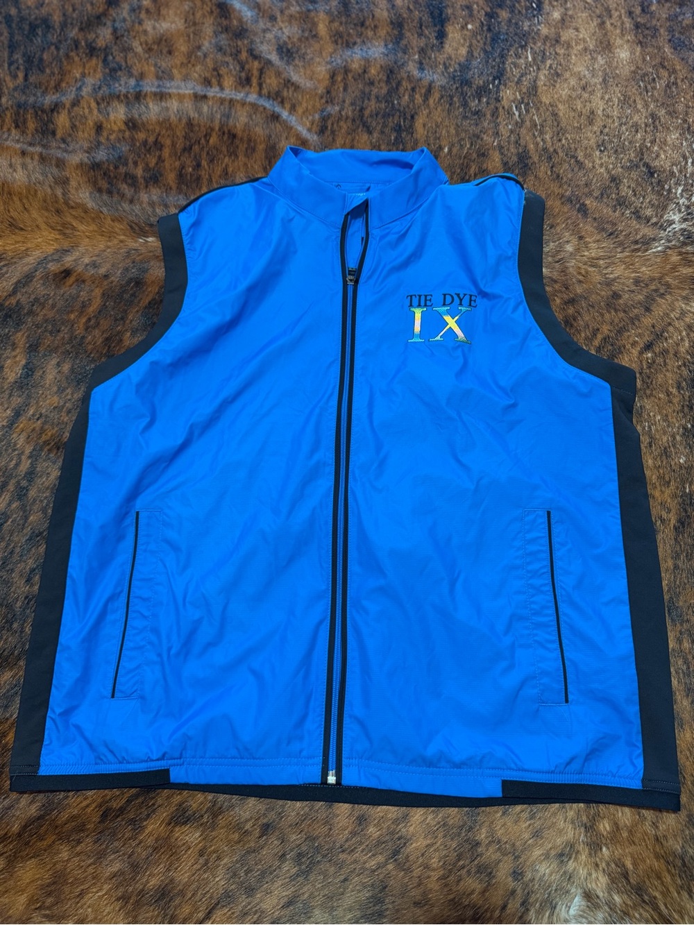 Adidas Climaproof Golf Vest Mens XL Blue CLIMAPROOF Water Wind Proof New
